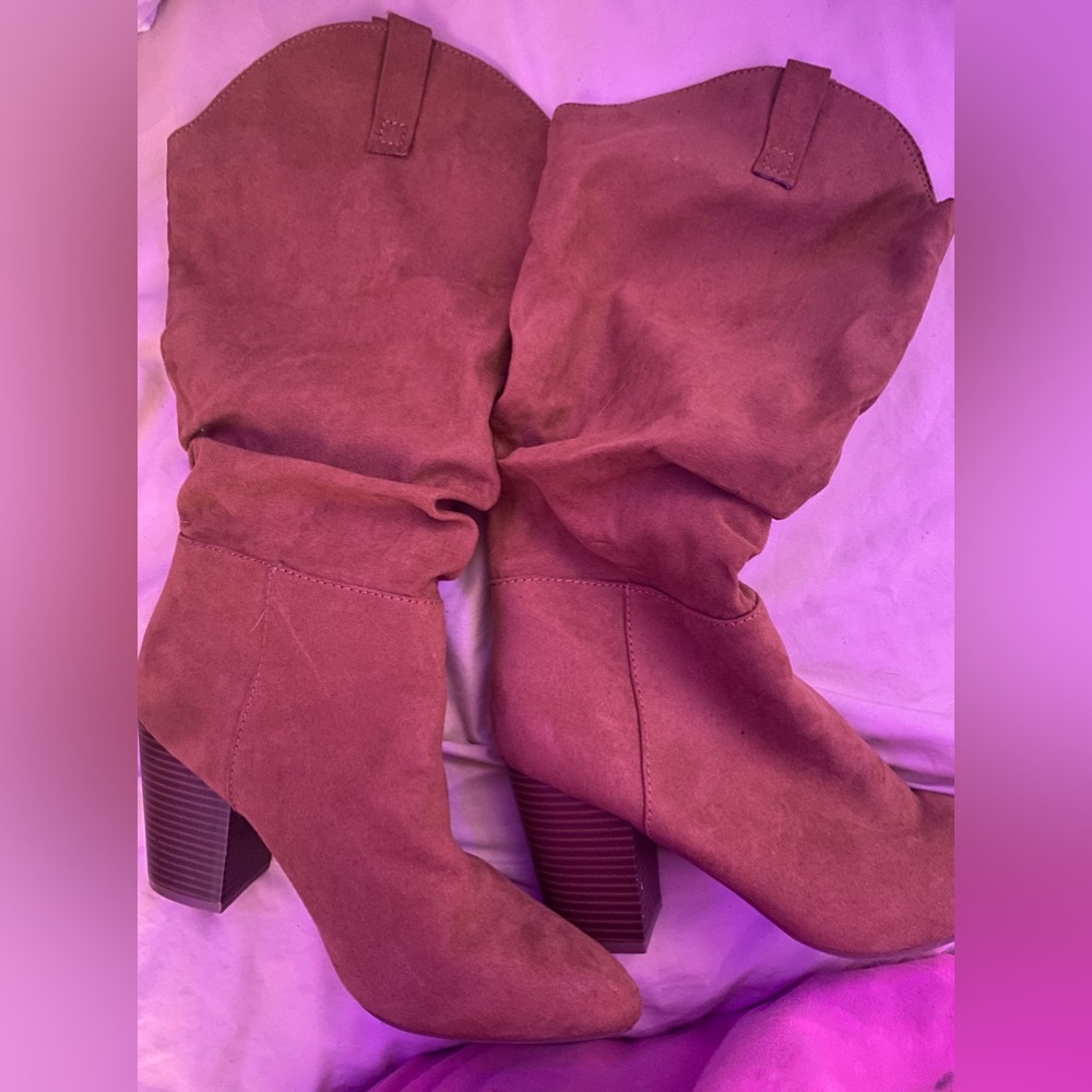 tall brown boots never worn